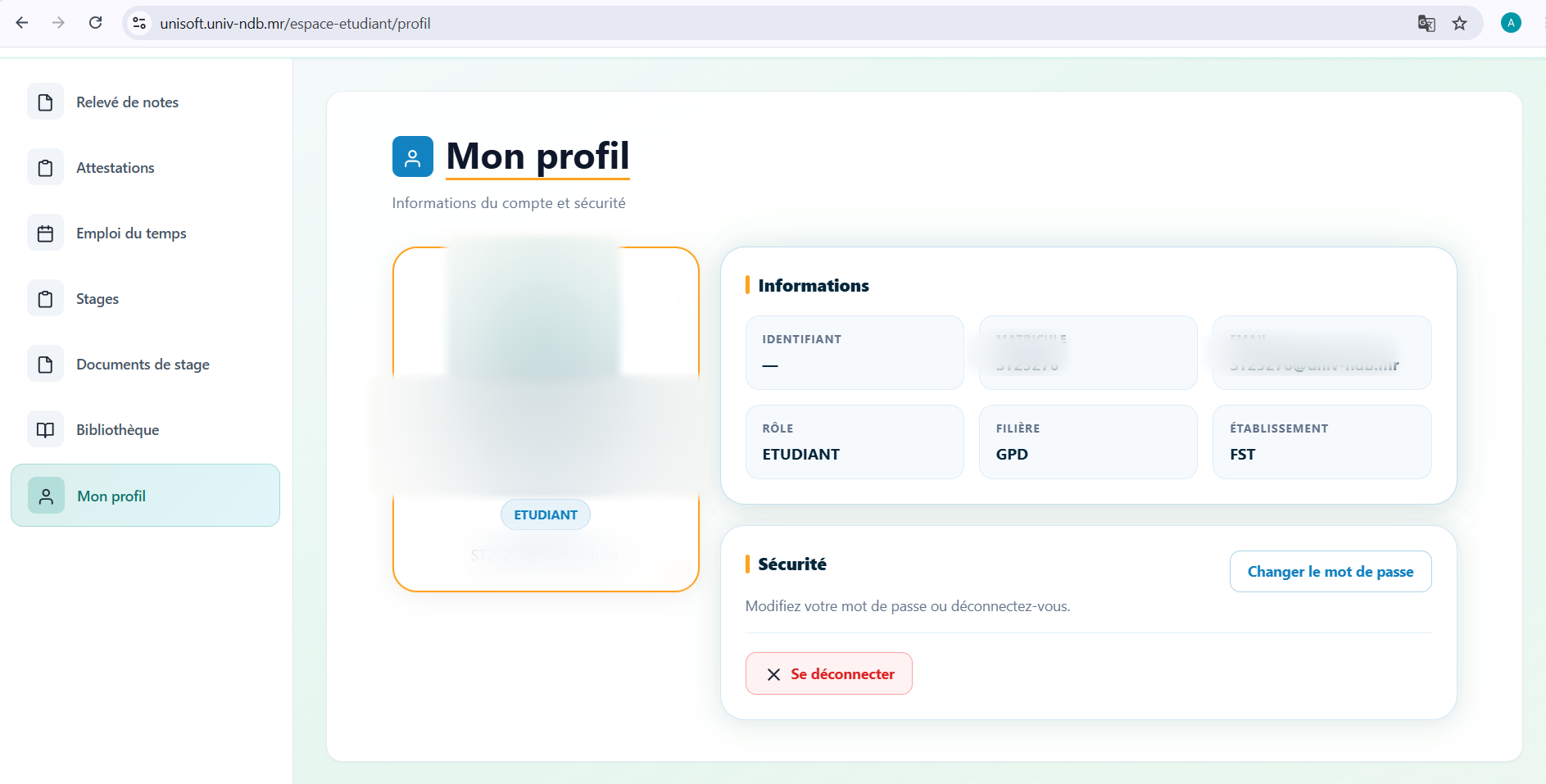 Comment initialiser mon mot de passe sur l’espace étudiant ?